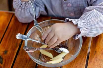 Kleynimals 3-Piece Stainless Steel Baby Flatware Set – Safari Friends, Spoon & Fork, USA Made