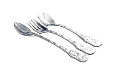 3-Piece Baby Flatware Set – Arctic Friends