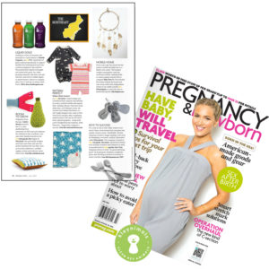 Kleynimals featured in Pregnancy and Newborn Magazine Made in America